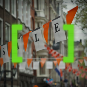 We vieren Koningsdag met een virtuele vrijmarkt